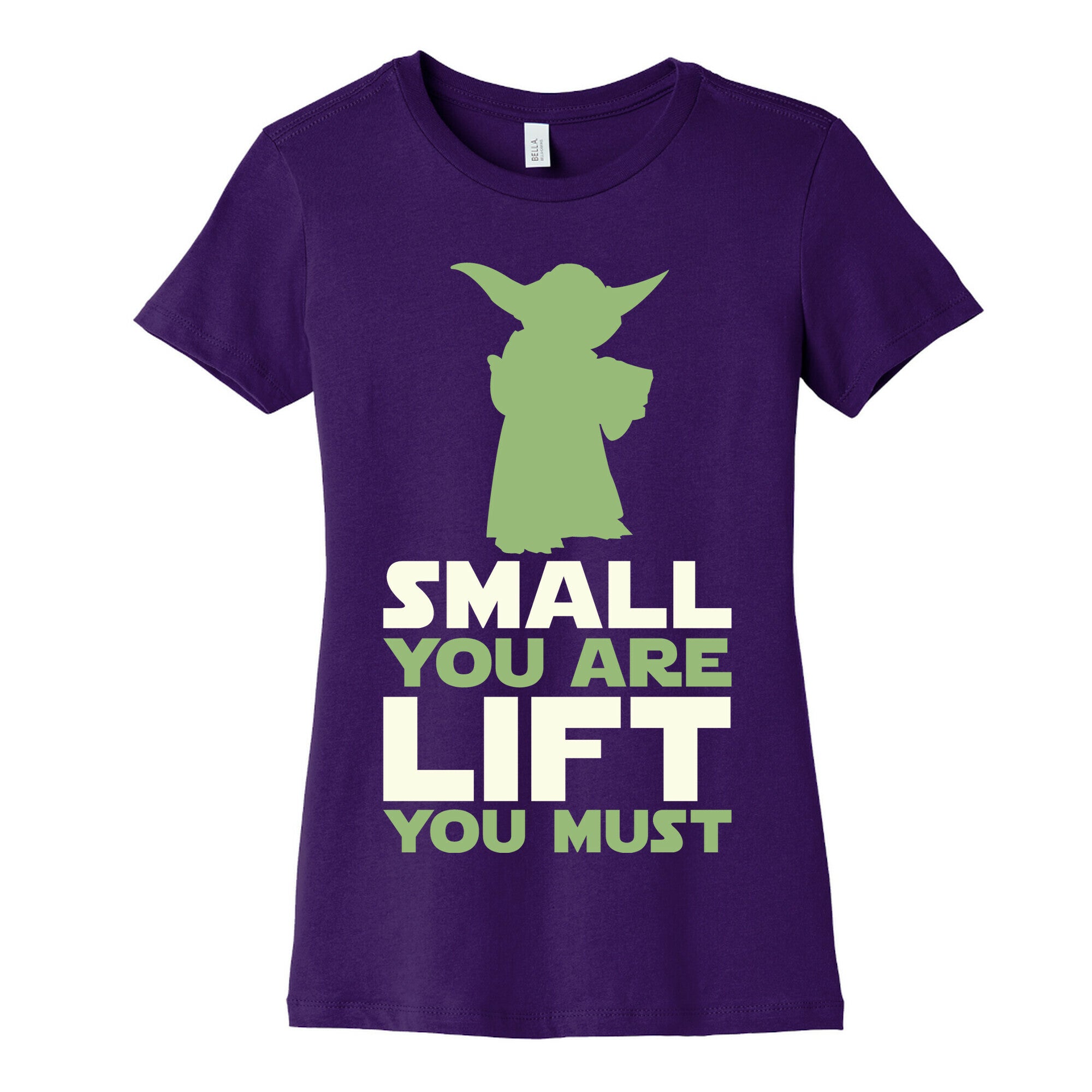 Small You Are Lift You Must Women's Cotton Tee